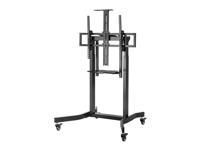 TiXX-MT1200M-Deluxe-Motorised-Heavy-Duty-Mobile-Trolley-with-camera-shelf-right-side-view